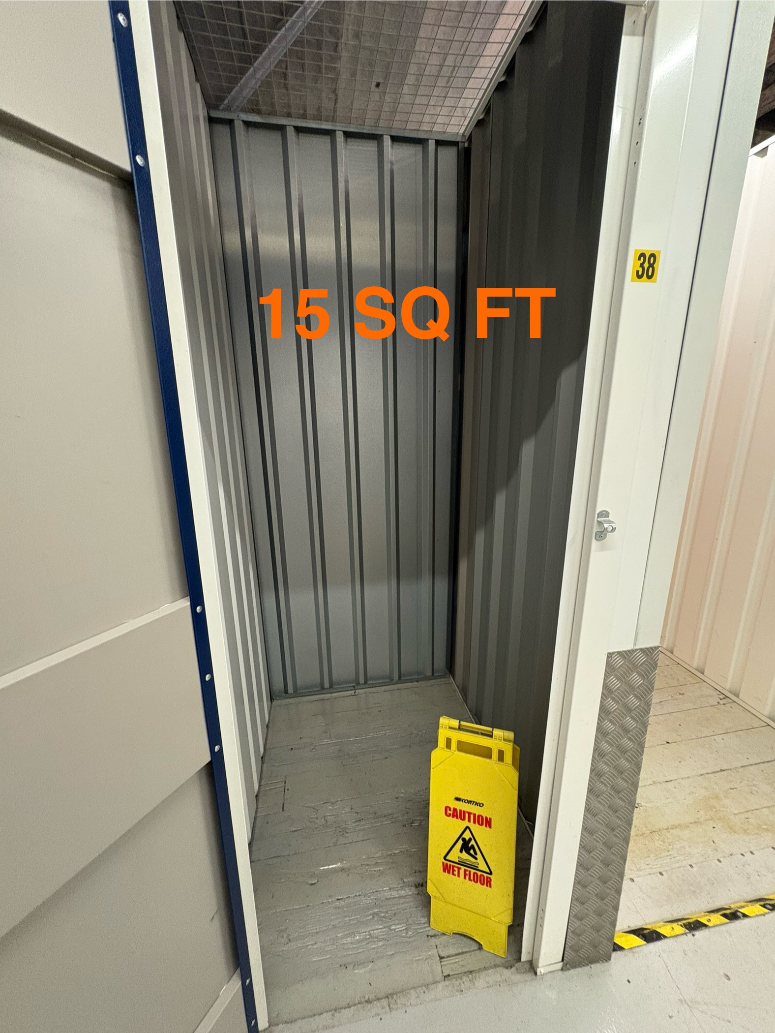 15 SQ FT - Small Car (Small Unit / Declutter / Large Cupboard)