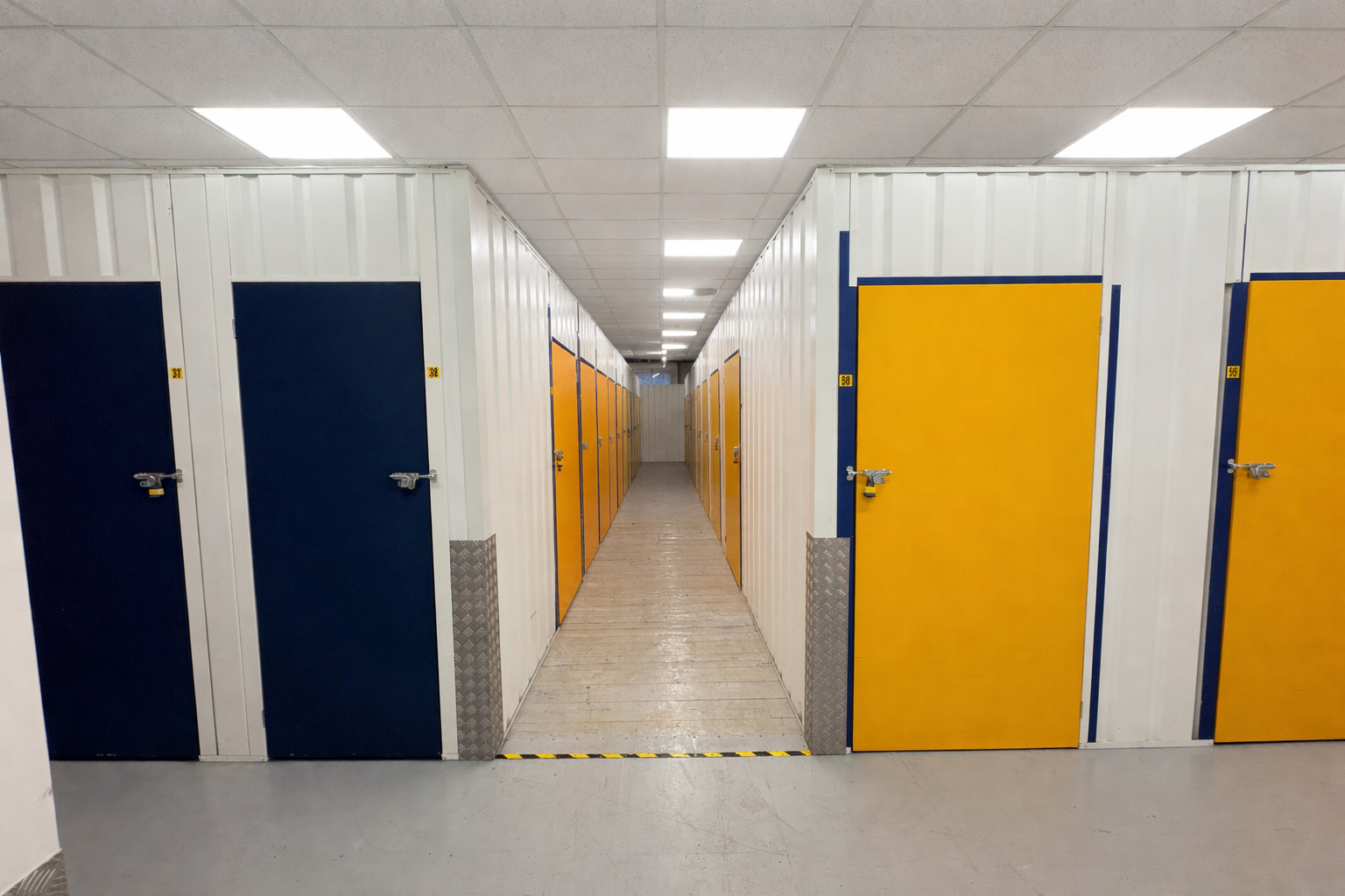 Excel Self Storage clean facility