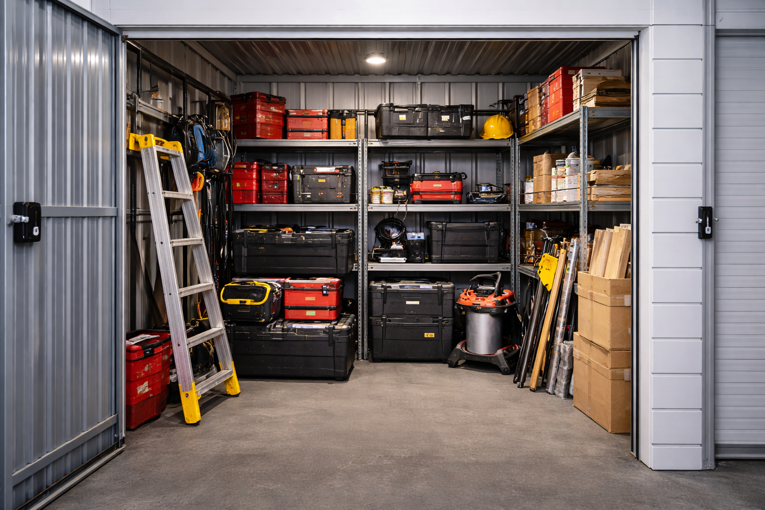 Tools and materials storage