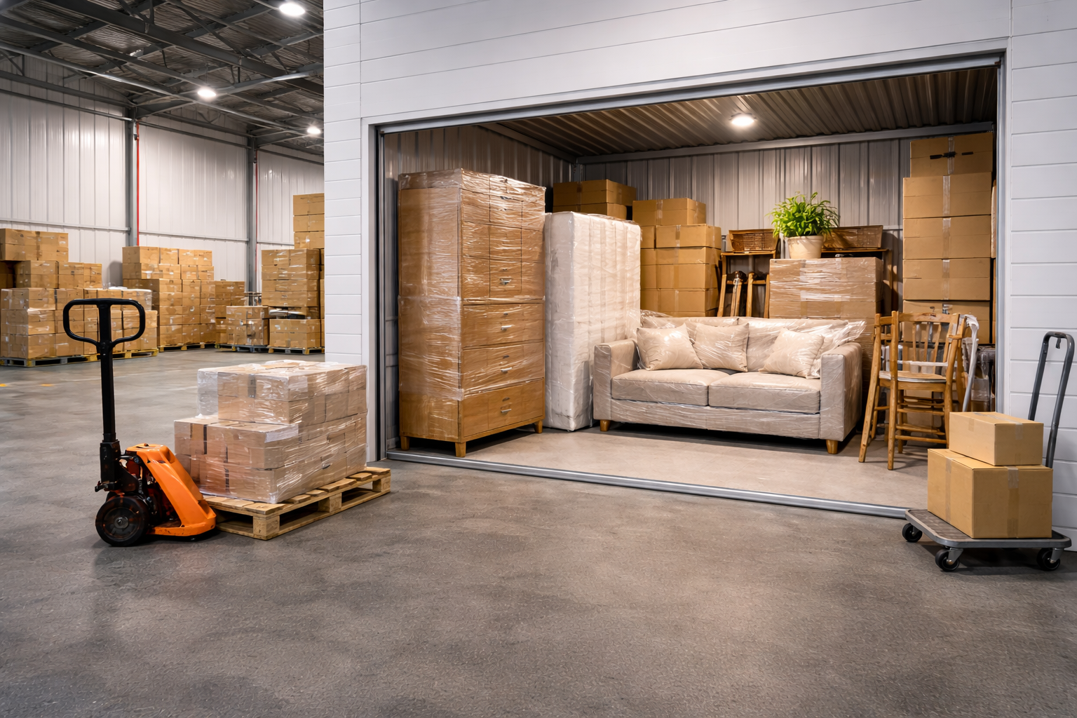 Furniture & bulk Storage